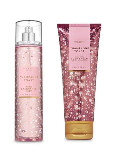 Champagne Toast Bath And Body Works Bath and Body Works Champagne Toast Shower Gel, Fine Fragrance Mist and